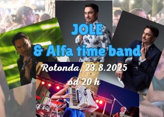 U subotu fešta na Rotondi u Funtani uz Alfa Time band i Joleta