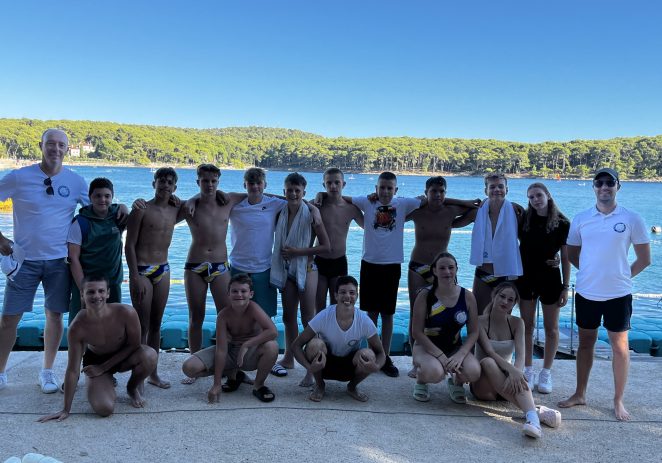 Vaterpolisti VK Poreč odigrali prijateljski susret sa VK Lošinj
