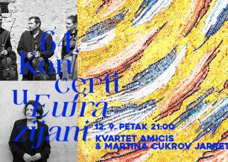 KVARTET AMICIS & MARTINA CUKROV JARRETT – GALA VEČER u Eufrazijani u petak, 12. 9. u 21.00
