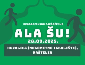 Rekreativno pješačenje ALA ŠU! – 28. rujna 2025.