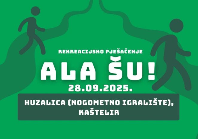 Rekreativno pješačenje ALA ŠU! – 28. rujna 2025.
