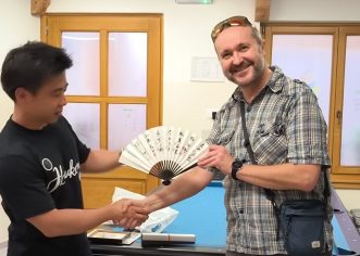 Profesionalni go igrač prvi put u Istri: Hajime Kikkawa gostovao u Poreču