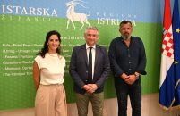 Župan Boris Miletić razgovarao s načelnicima Vrsara i Funtane o dogradnji sportske dvorane OŠ Vladimira Nazora u Vrsaru