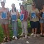 Radionica cijanotipije - polaznice i voditeljica Sabina Damiani