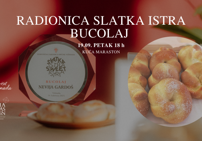Slatka Istra: Radionice tradicijskih slastica u Centru Maraston u Vižinadi