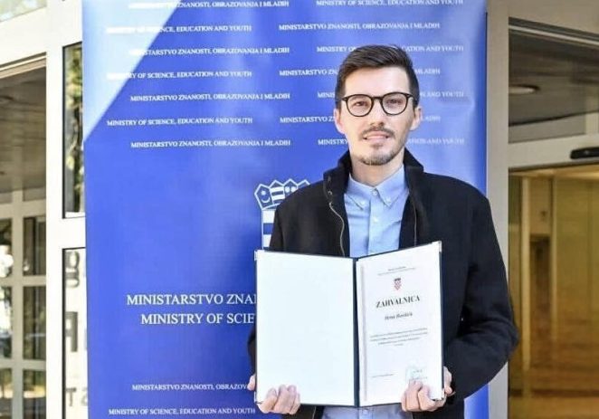 Alen Hasikić, pedagog OŠ J. Rakovca iz Sv. Lovreča nagrađen četvrti put za najuspješnijeg odgojno-obrazovnog radnika