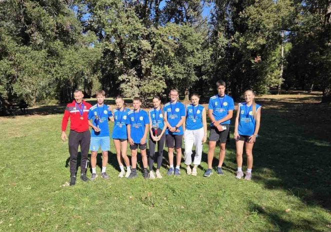 Dva pehara učenika SŠ Mate Balote sa županijskog natjecanja u krosu