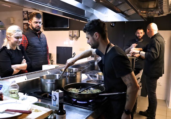 Matija Bogdan otvorio jesenski ciklus kulinrskih radionica u Edukacijskom gastronomskom centru Istre