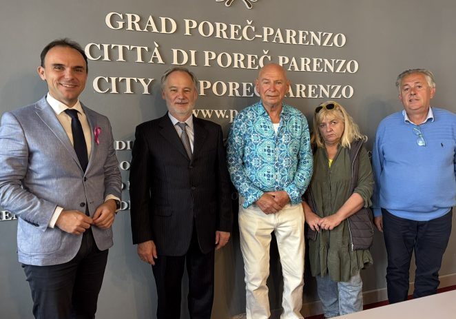 Sastanak predstavnika Grada Poreča-Parenzo, Talijanske unije te Zajednica Talijana iz Poreča i Baderne