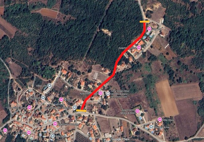 Do petka, 5. prosinca zatvorena cesta od Dračevca prema Radmanima