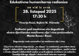Lions club Poreč poziva vas na Okuse istarskog zlata – humanitarnu i edukativnu radionicu u utorak, 28. listopada