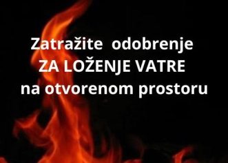 Od 1.11.2025. uvodi se novi način prijave paljenja vatre na otvorenom prostoru !