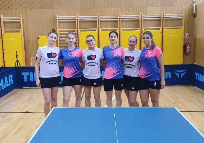 Stolnotenisačice Vrsara vodeće nakon 3 kola
