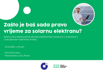 Predavanje o solarnim elektranama za obrtnike te male i srednje poduzetnike