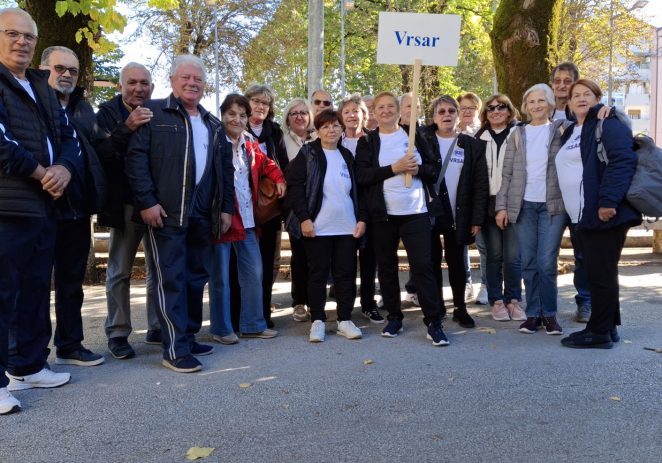 Sportska ekipa umirovljenika Vrsara osvojila je 2. mjesto na sportskim igrama Istarske županije