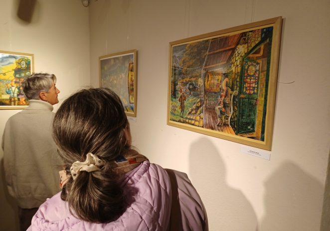 U galeriji “Placa” u Svetom Lovreču otvorena izložba “Imaginarni svijet stvarnosti” akademskog umjetnika grafičara Bojana Kiskija