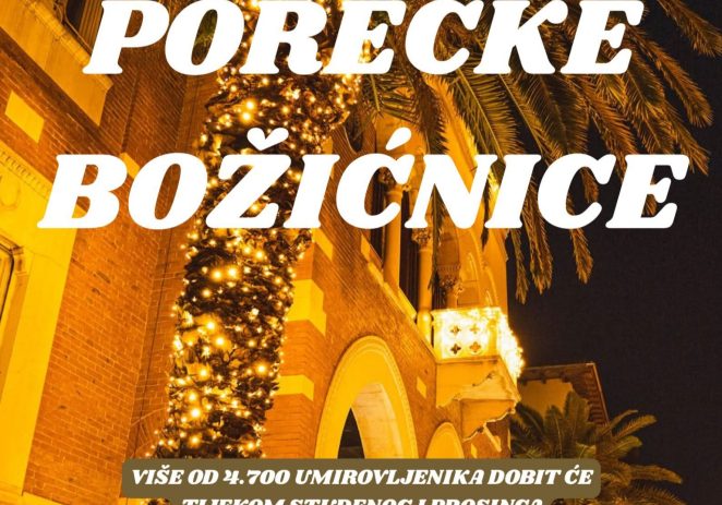 Krenule isplate „Porečke božićnice“ u iznosu od 111,47 eura