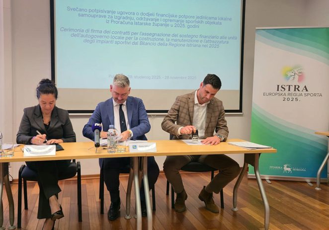 Općini Vižinada dodijeljeno 7.000 eura za uređenje prostora za fitness