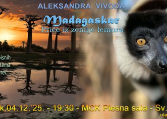 U četvrtak KAF Sv. Lovreč poziva na predstavljanje Aleksandre Vivoda : “Madagaskar – priče iz zemlje lemura”