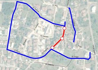 Počinje rekonstrukcija ceste – Ulica Palacina u Velom Maju, radovi do početka nove godine