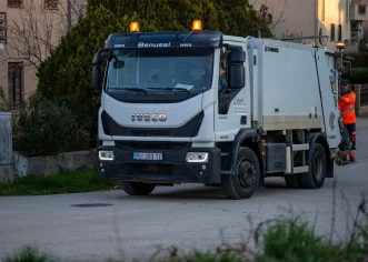 Pranje spremnika za komunalni otpad u općini Kaštelir – Labinci