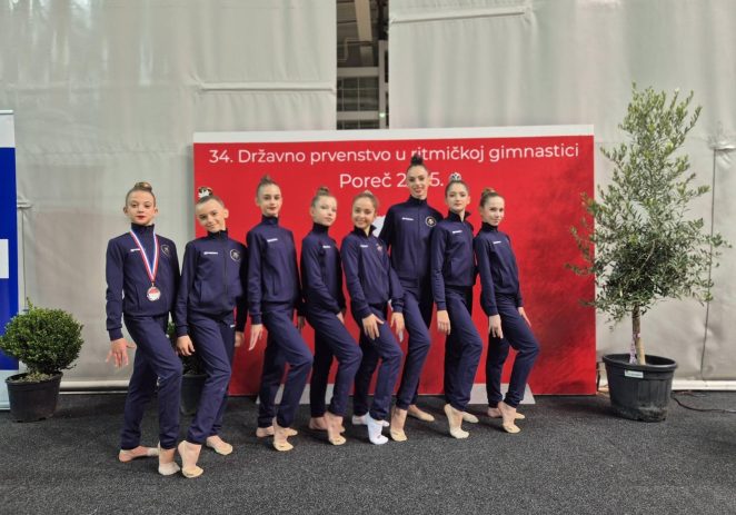 Ritmičarke KREG Galatea ostvarile odlične rezultate na 34. Pojedinačnom i ekipnom prvenstvu Hrvatske