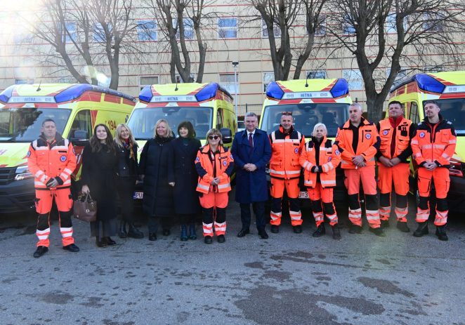 Četiri nova ambulantna vozila za hitnu medicinsku pomoć u Istri