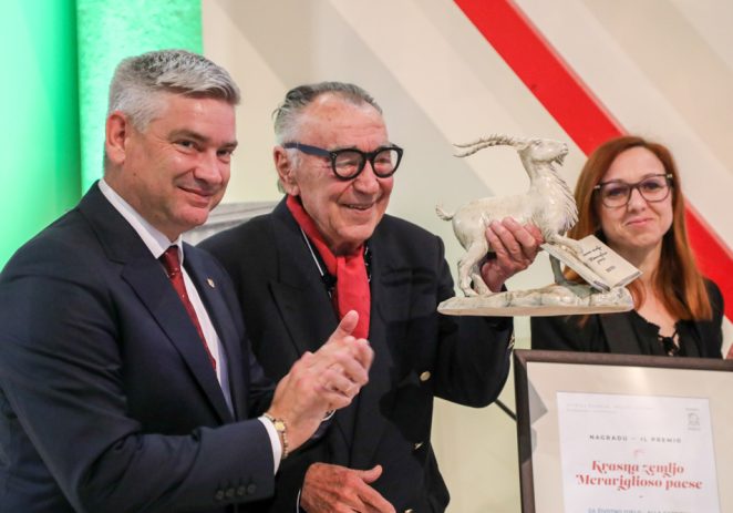Milanu Rakovcu uručena Nagrada za životno djelo “Krasna zemljo – Meraviglioso paese” za izniman doprinos zavičajnoj književnosti i izdavaštvu