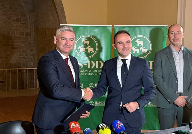 Potpisan sporazum IDS-a i Nezavisne liste Borisa Miletića