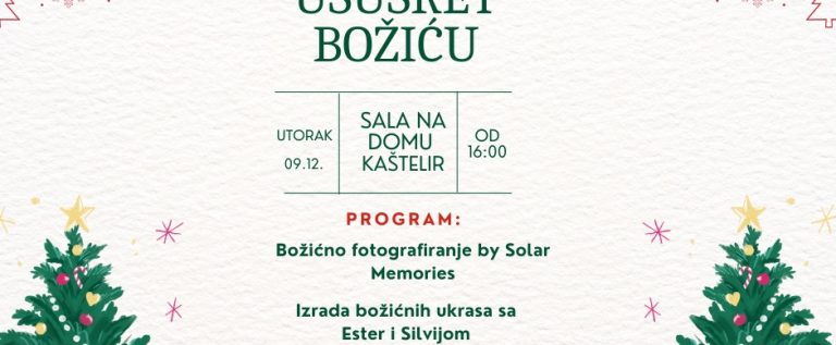 USUSRET BOŽIĆU (Objava na Facebooku) - 1