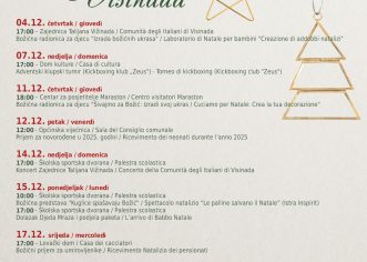 Vižinada poziva na blagdanska druženja i događanja u Vižinadi u prosincu ispunjenom božićnim ugođajem