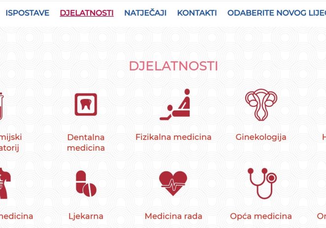 Istarski domovi zdravlja obavještavaju o privremenoj nemogućnosti korištenja mobilne verzije mrežne stranice