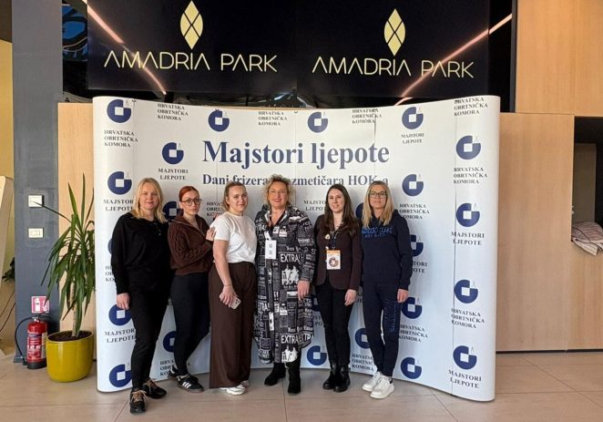 Na “Majstorima ljepote – Dani frizera i kozmetičara” HOK u Šibeniku sudjelovale i porečke obrtnice