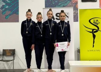 Sjajan nastup gimnastičarki KREG Galatea na međunarodnom turniru u Italiji