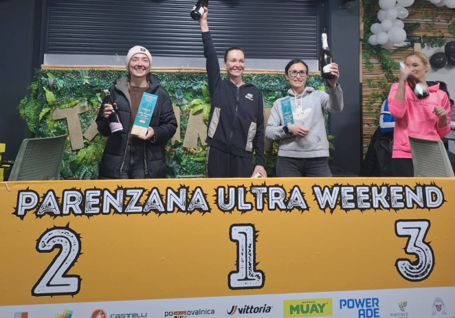Indira Picco (SRK Running Fox) brončana na 50 kilometara na utrci Parenzana Ultra Trail