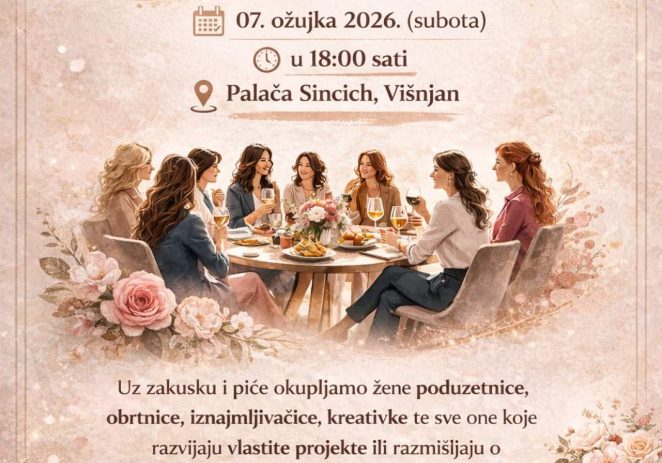 Turistička zajednica Općine Višnjan organizira Susret žena u poduzetništvu povodom Dana žena