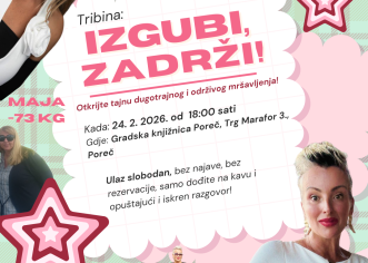 “Izgubi, zadrži!” – tribina i predstavljanje e-knjige “Moji okusi, moj put” u Gradskoj knjižnici