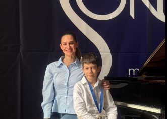 Mihael Duka, učenik klavira Umjetničke škole Poreč osvojio prvu  nagradu na Međunarodnom natjecanju mladih glazbenika Sonus