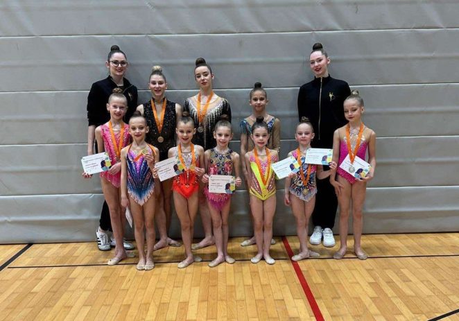 Porečke ritmičarke odlične na Županijskom prvenstvu u Rovinju