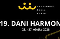 Dani harmonike u Umjetničkoj školi Poreč od 23. do 27. ožujka