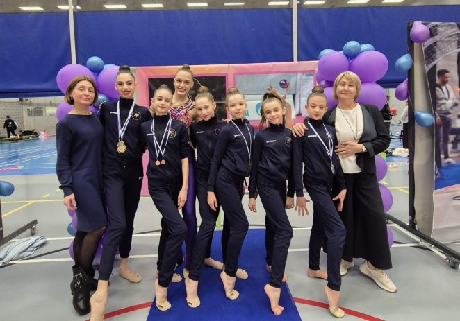 Galateice odlične na 4. Međunarodnom turniru u ritmičkoj gimnastici u Bruxellesu