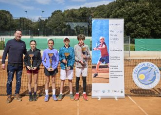 U Vrsaru odigran 41. Memorijal Slavoj Greblo, međunarodni teniski turnir za djevojčice i dječake