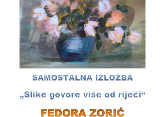 Slike govore više od riječi – izložba  slika Fedore Zorić u Galiji