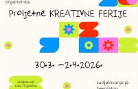 PROLJETNE KREATIVNE FERIJE 2026. u DND-u