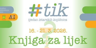 Program Gradske knjižnice Poreč u okviru Tjedna istarskih knjižnica