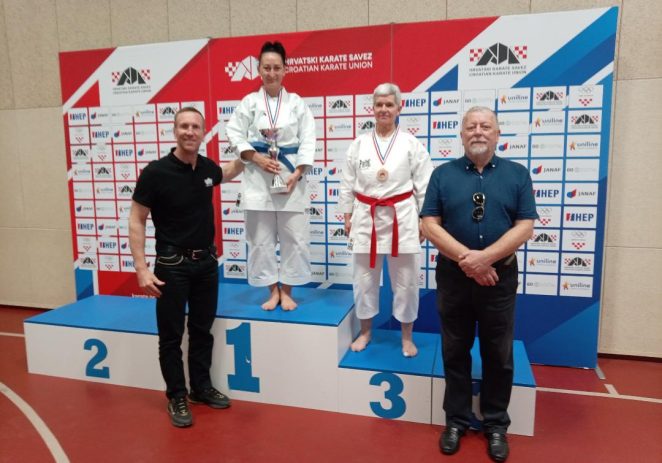 Ursula Pamić iz Karate kluba Finida osvojila broncu na Prvenstvu Hrvatske u katama za seniore i veterane