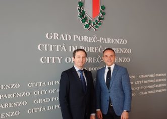 Gradonačelnik Peršurić primio francuskog veleposlanika Fieschia