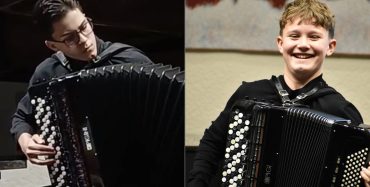 David Pršurić i Matteo Ukota, porečki harmonikaši, osvojili prvu i drugu nagradu na 64. hrvatskom državnom natjecanju učenika i studenata glazbe i plesa