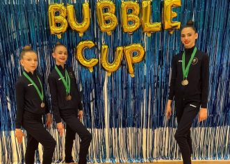 Odlični rezultati ritmičkih gimnastičarki KREG Galatea na međunarodnom turniru u Ljubljani