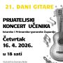 Dani gitare - Prijateljski koncert učenika
